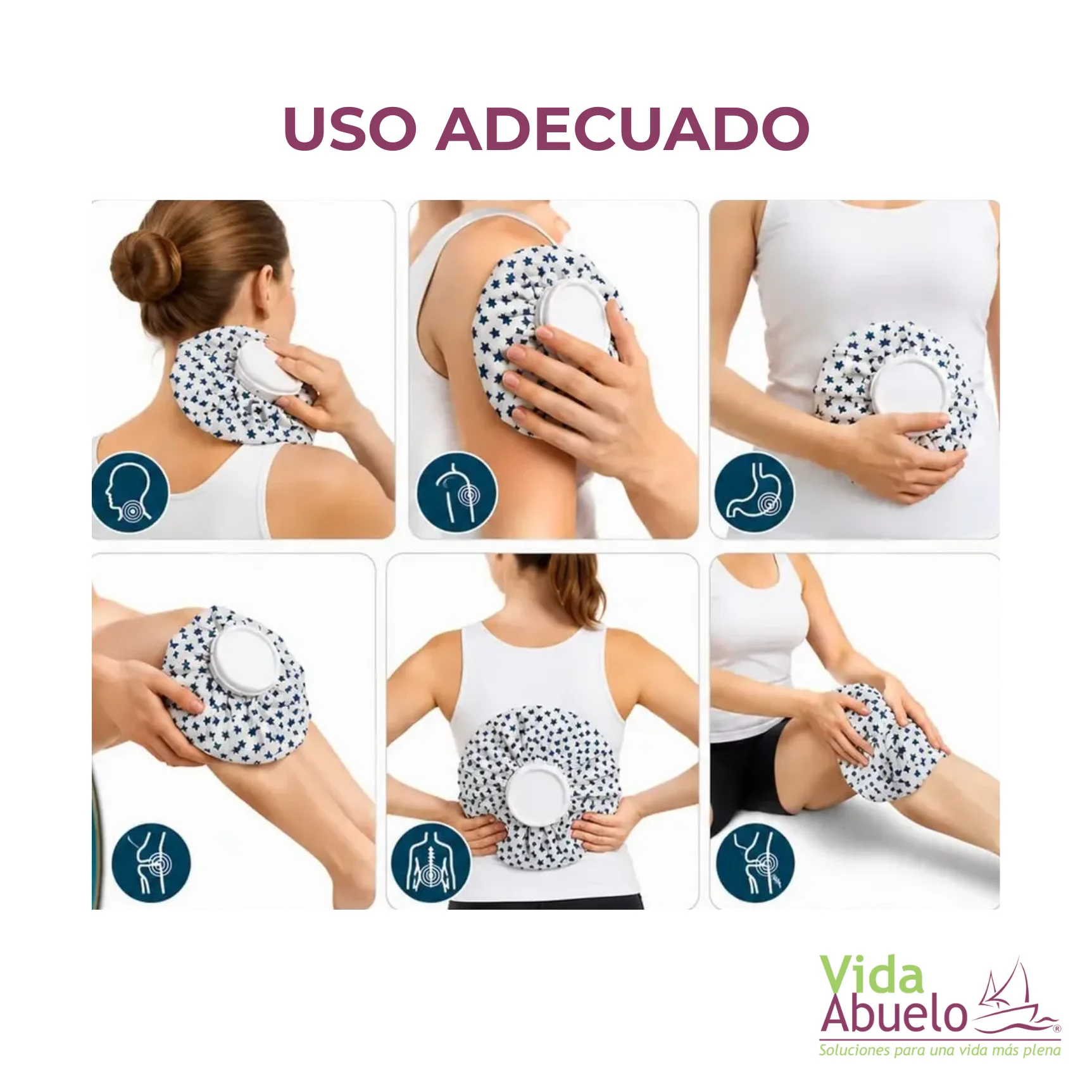 Bolsa para terapia frío/caliente de 1.5 Lts. - Imagen 2